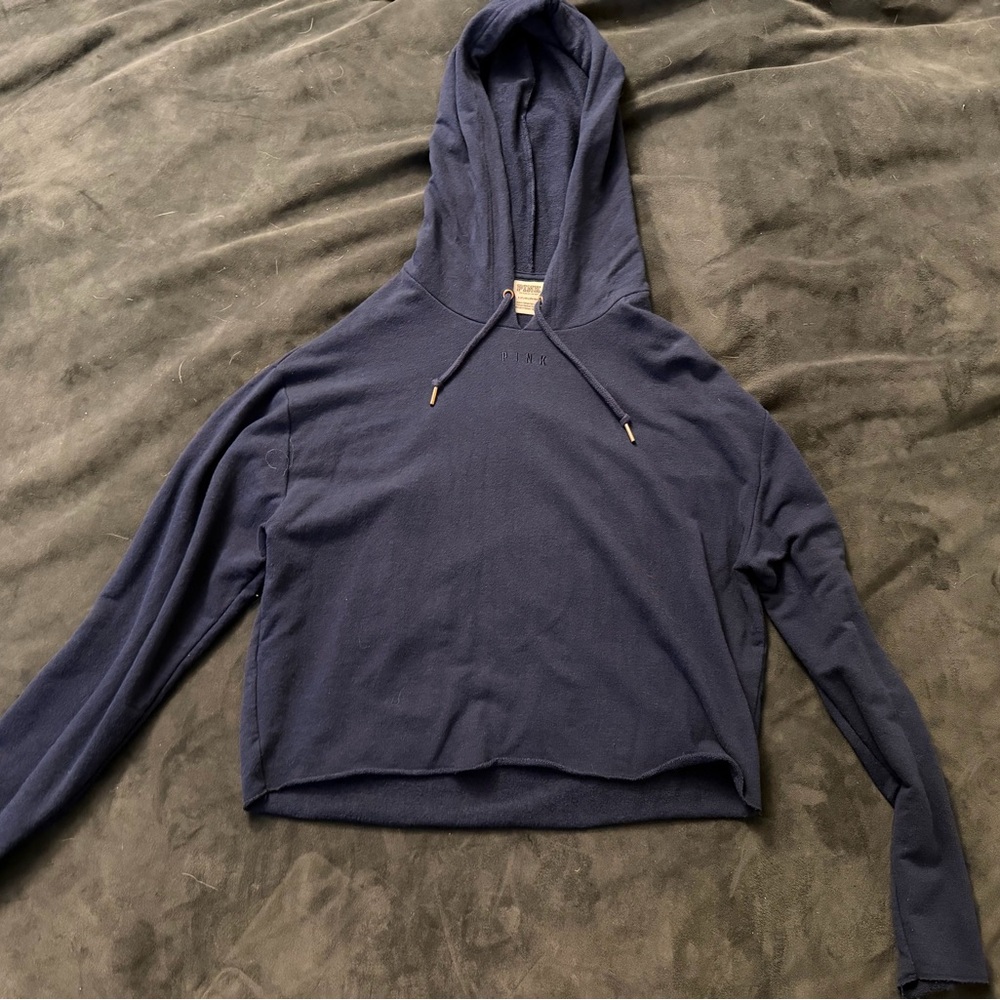 Victoria’s Secrete Navy Blue Hoodie Top